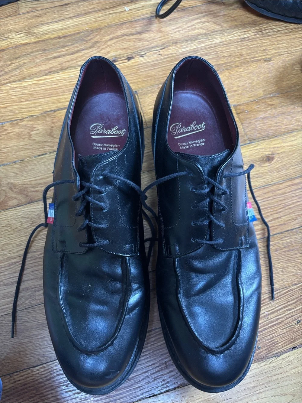 Paraboot Men’s Black Leather Loafers